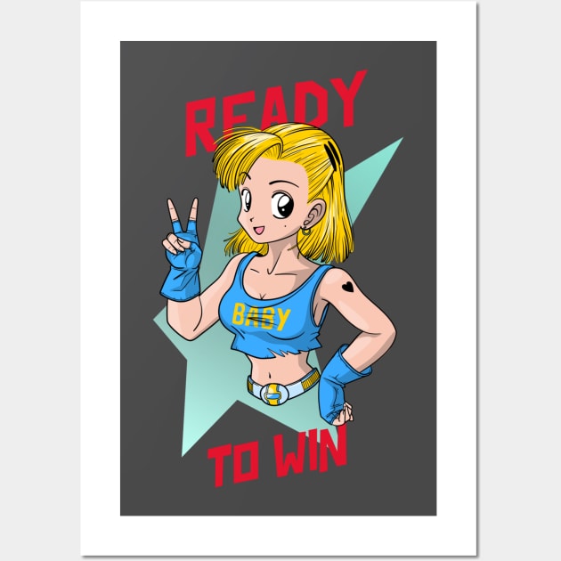 Ready To Win Wall Art by ruben vector designs